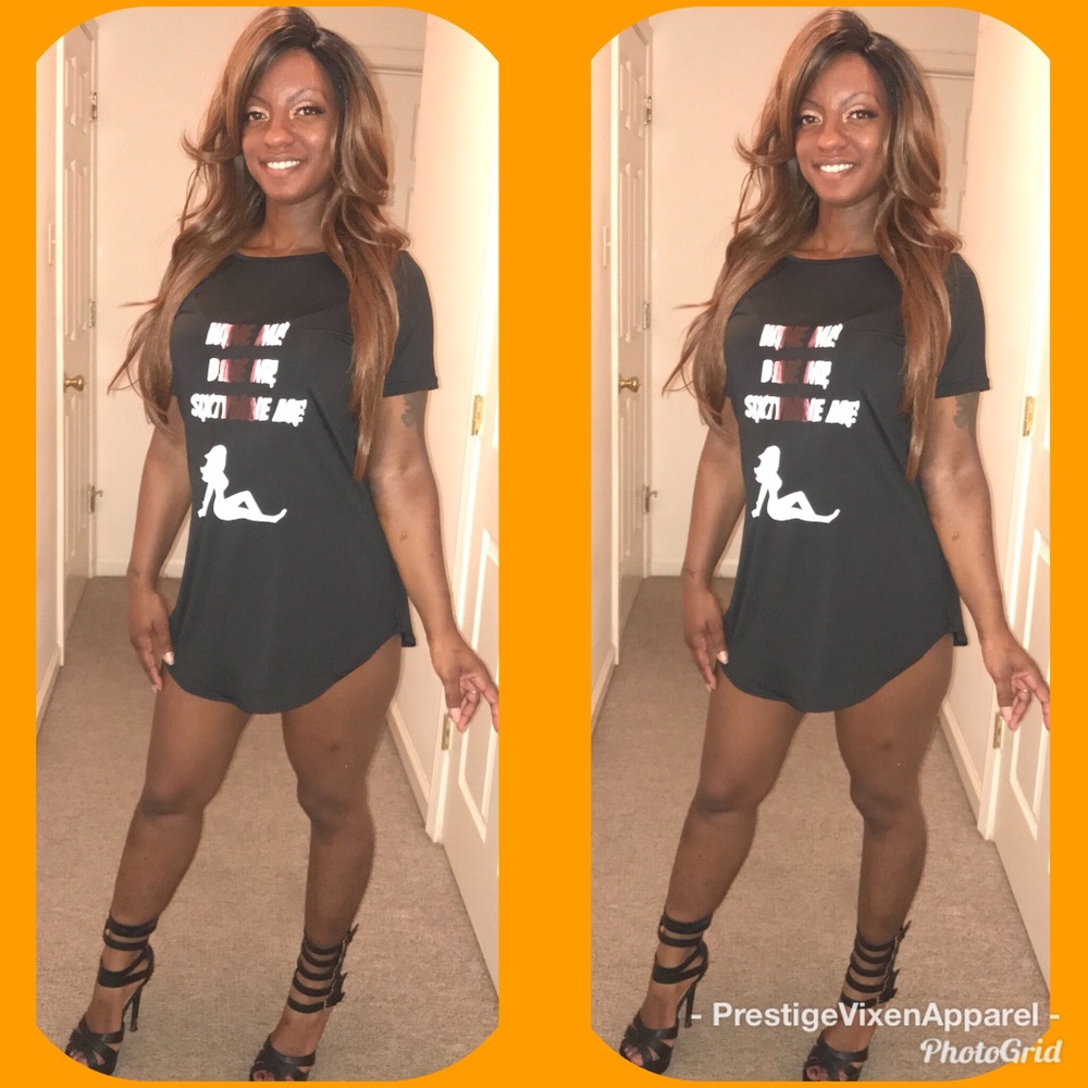Custom t-shirt dress